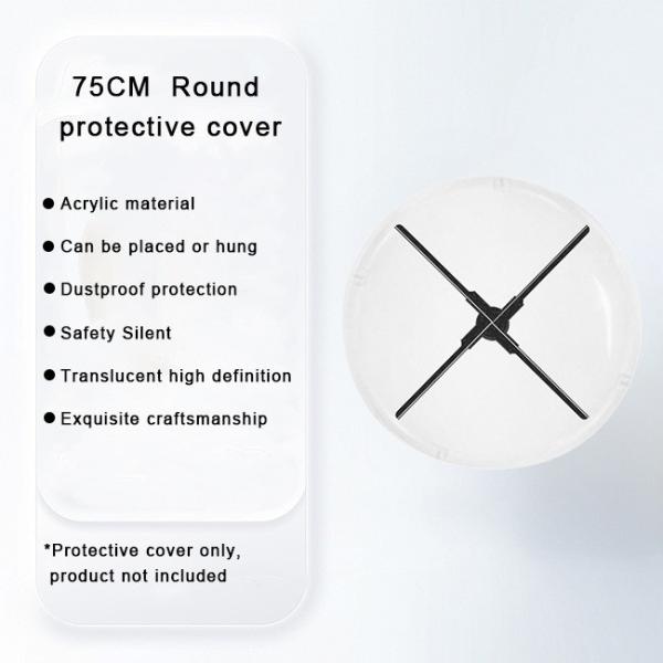 Fan Proyector Holograma 74cm 3D Holo Fan para muestras de bienes raíces