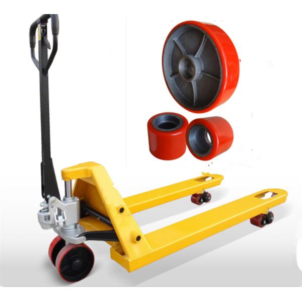 Manual Pallet Jack Polyurethane Load Wheels 80*70mm