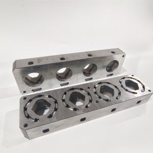 Precision 1.2083 Stainless Steel Mold Core Insert Block with ±0.005mm Tolerance and Multi-Cavity Design for Injection Molding