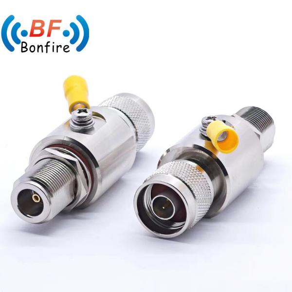 UHF RF Coaxial Cable Connector N-M to N-F Interface for Connection in Any Weather