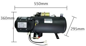 JP 35kw vehicles liquid heater diesel coolant water parking heater 24v for buses trucks