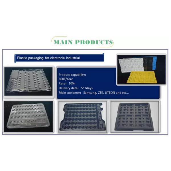 Blister Plastic Transparent Plastic Tray