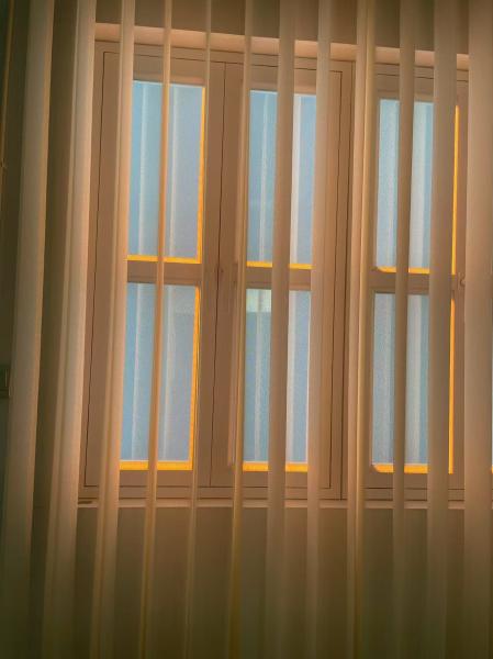 Smart Fake Window Light CRI 95 Wall Mountable L1332*W781*H66mm Controlled by App and Remote for Natural Ambience