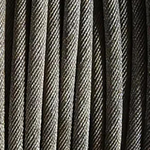 6x19S IWR Fios não galvanizados de cabo para elevação de aço especial a frio