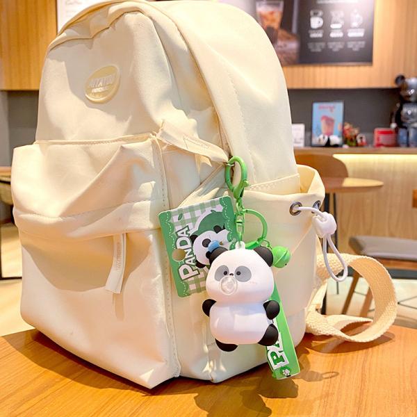 Moda Criativa Chave de Chave de silicone Animais Animados Pendente Chave de Chave para Mulheres Mochila para Crianças