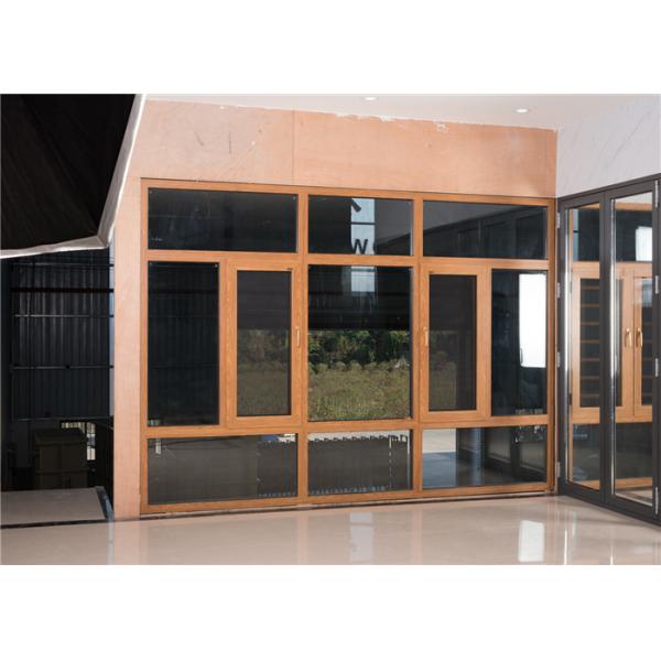 Residential Aluminum Tilt And Turn Windows Powder Coating Elegant Functional