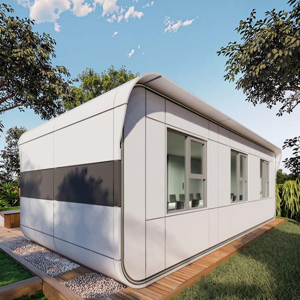 Prefabricated Apple Capsule Container Portable Outdoor Eco Capsule Room For Single Or Double In Luxury Space Capsule Hote