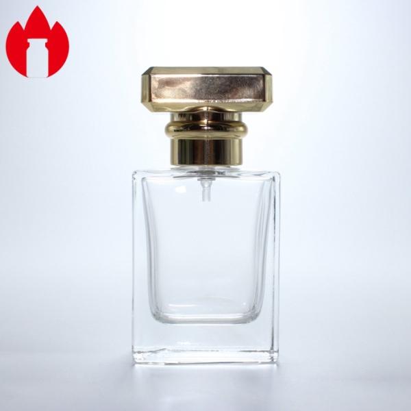 Customized Cosmetic Perfume Glass Bottle Vial With Pump Sprayer