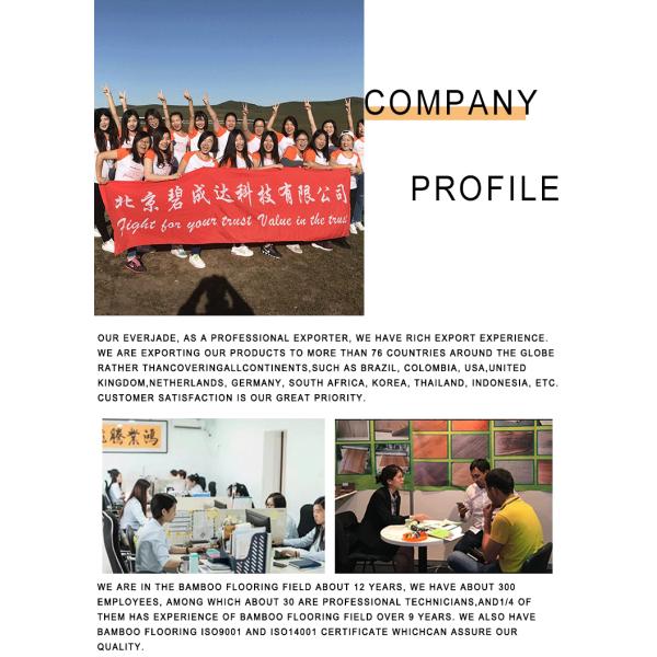 Углеродистые деревянные напольные покрытия стандартные бамбуковые стеновые панели