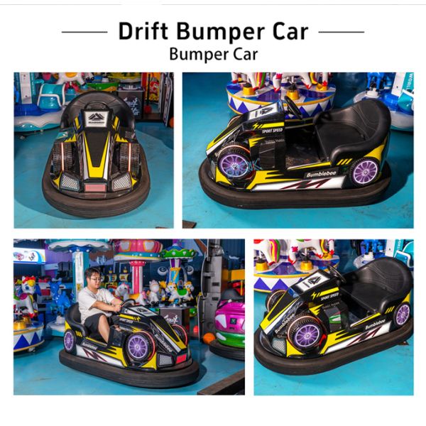 Good Quality Cheap LED Lights Music Drift Bumper Car Electric Bumper Cars