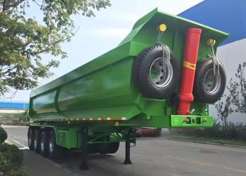 Africa Heavy-Duty Dump Truck Semi Trailer: Engineered for Efficient Transportation and Unloading of Bulk Materials and Waste