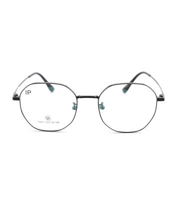 Unisex Round Eyewear 50mm Titanium Optical Frame