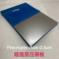 Plaque d'acier stratifié brillant de 1 mm A4 A3 A3+Taille