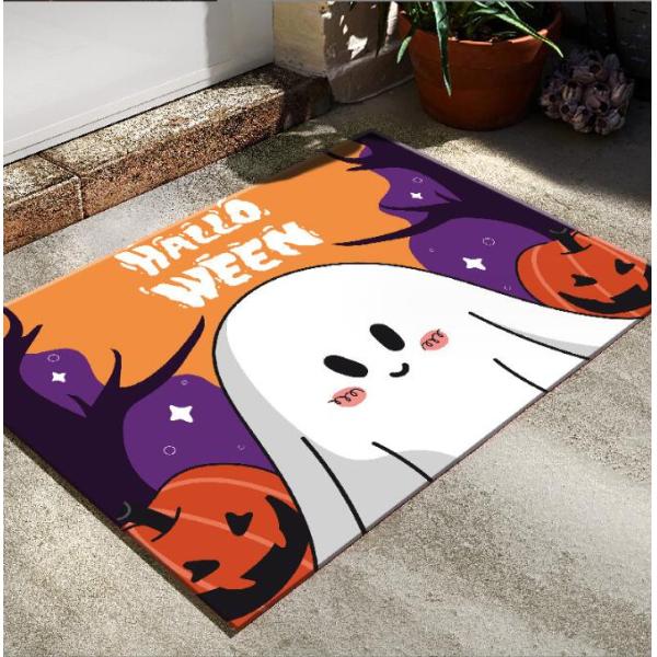Halloween Day Special Door Floor Carpet Rug Crystal Velvet Rectangle Household Decoration
