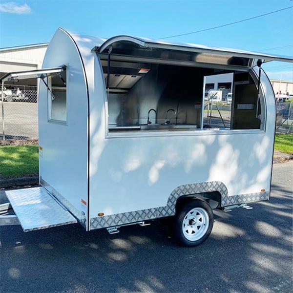220v Voltage Towable Food Trailer with Integrated Design and Full Kitchen