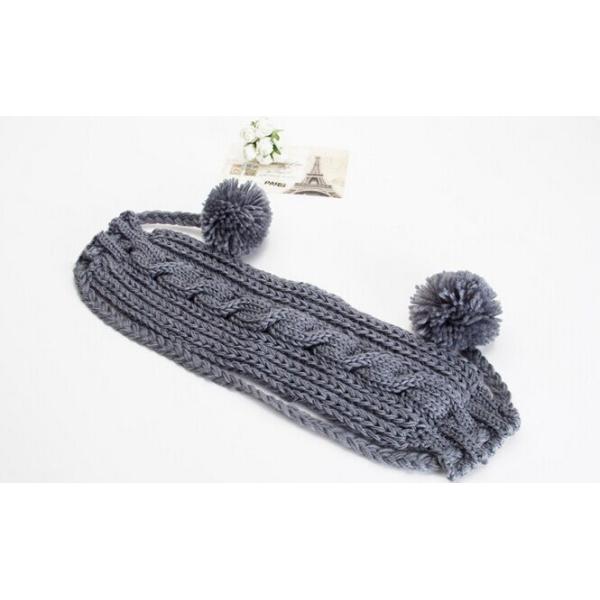 Spring and winter ball of yarn twist headband handmade headdress