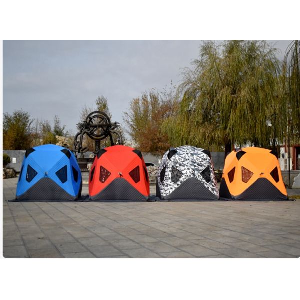 Outdoor Camp Sauna Tent Portable Pop-up Tent Camping Ice Cube Winter Fishing Tents