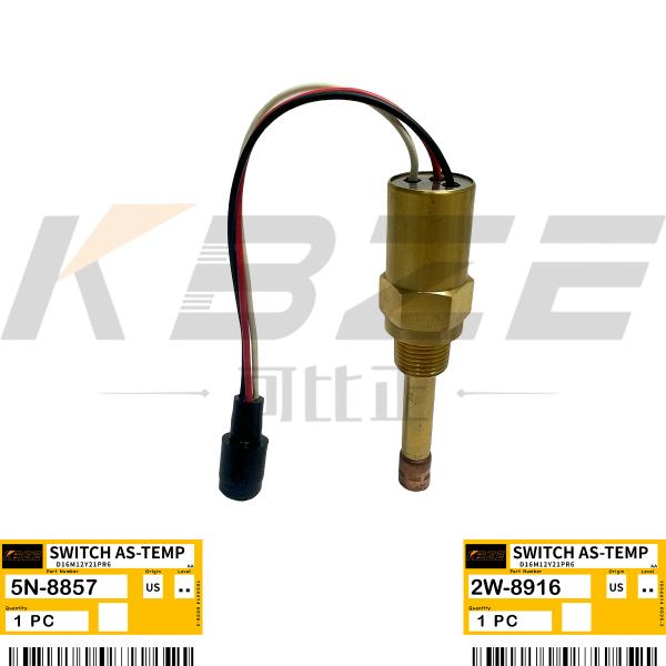 KBZE 5N8857 2W8916 INTERRUPTEUR DE TEMPÉRATURE CAPTEUR ADAPTÉ POUR MOTEUR CAT 3304 3306 3412