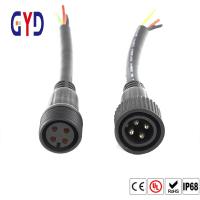 Los datos de carga rápidos impermeables de la TPE IP67 telegrafían 2 3 4 5 Pin Cable
