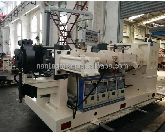hot feed and cold feed pin barrel rubber epdm extrusion machine with degassing system