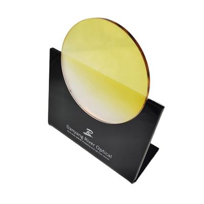 Tinted Eyeglass Lenses (Optical Glass Lenses) - Multiple Colors Available, Sunglass Lenses for Rimless Frames