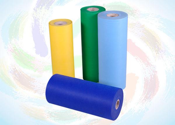 Tela de tecelagem não reciclável anti-bacteriana da mobília/tela tecelagem não Rolls de Spunbond