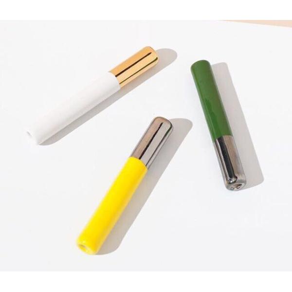 78mm Zirconia Ceramic Portable Herb Tobacco Pipe Weed Pipe Smoking Accessories
