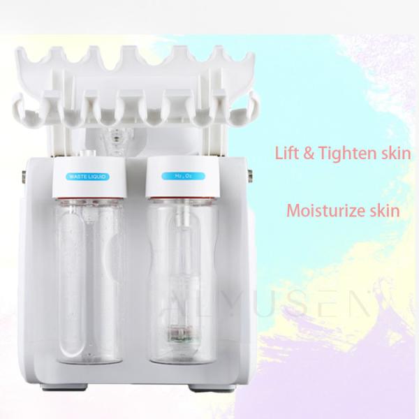 Спа машины красоты гидры воды кожа кислорода лицевого очищая затягивая 6 в 1
