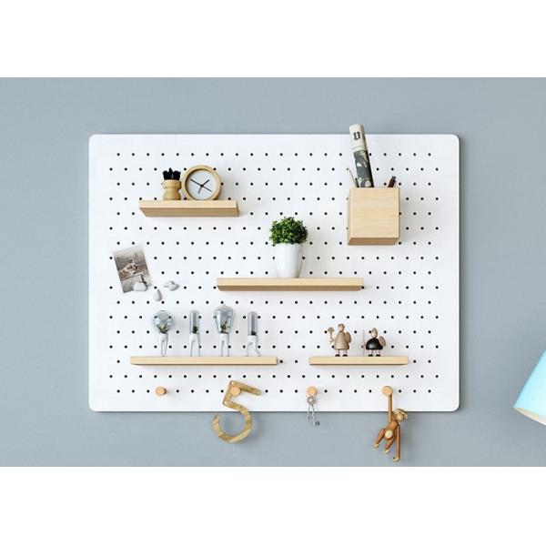 4mm 4.5mm 6mm White MDF Pegboard Decorative 4*8ft Melamine Wall Panel