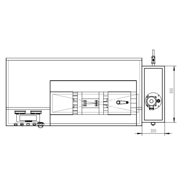 Desk Training Purpose 200mm Stroke Magnetic Particle Flaw Detector