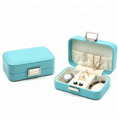 Colored Portable Jewelry Holder , Personalised Travel Jewellery Case For Friends