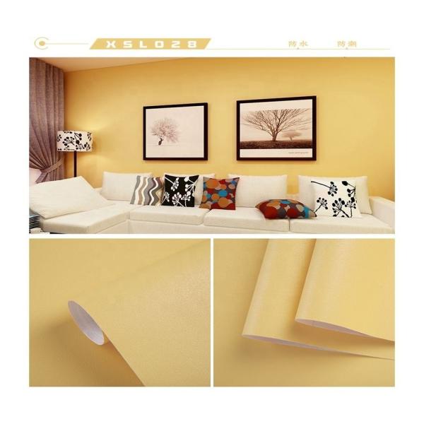 Hôtel Blanc Plain décollage papier peel and stick papier peint auto-adhésif 3D film de panneau décoratif parfait pour la décoration de l'hôtel