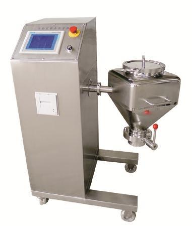 Intelligent PLC Vertical SS316L Lab Pharma Pilot Blender