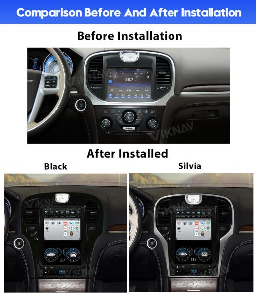 13.3inch Automotive Multimedia Players For Chrysler 300C 2012 2013 2014 -2019