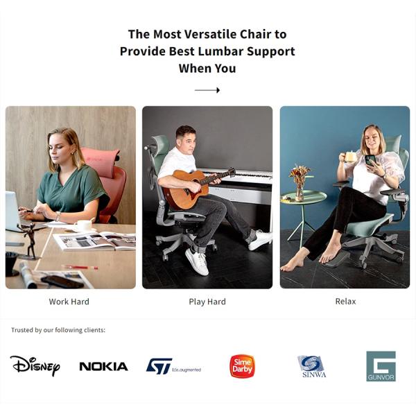 Customized Boss Swivel Office Chair with Adjustable Footrest and Aluminum Metal Armrest