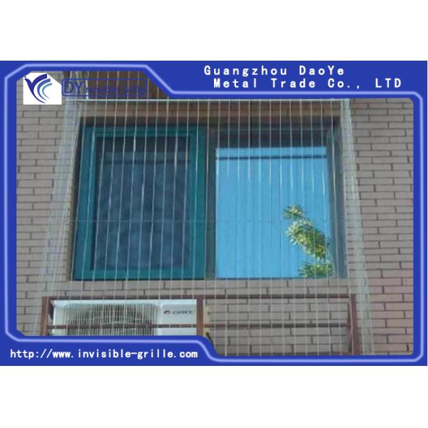 La parrilla invisible moderna añadió papeles incorpora parrillas invisibles del Anti-robo de una ventana del sistema