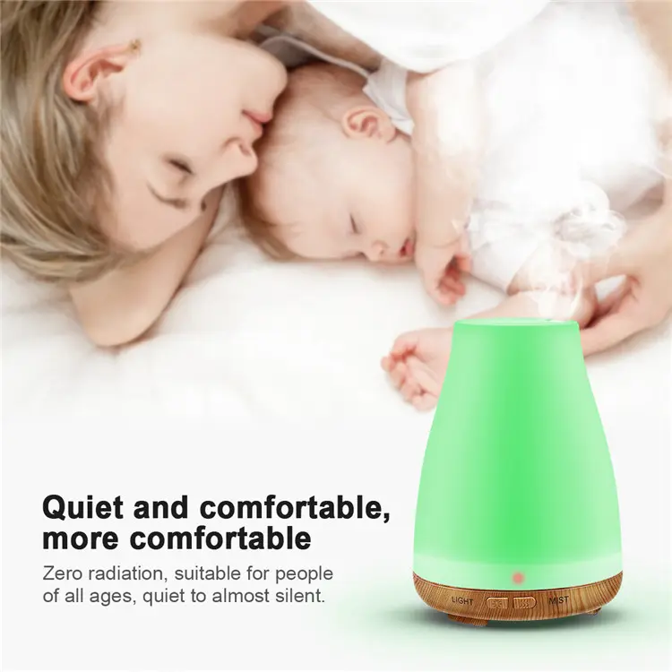 Innogear 100ml Essential Oil Diffuser with Color LED Lights Aromatherapy Humidifier Aroma Diffuser for Bedroom,Home,Office