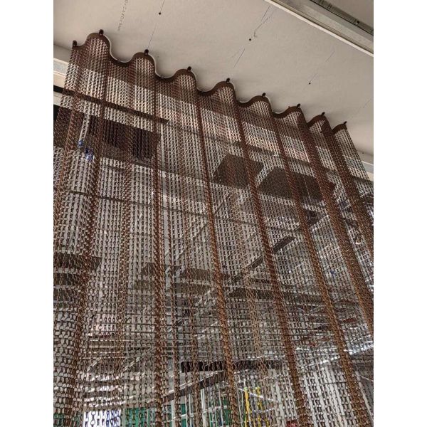 Industrial Grade Aluminium Chain Fly Screen Providing Superior Protection Against Flies and Other Flying Insects