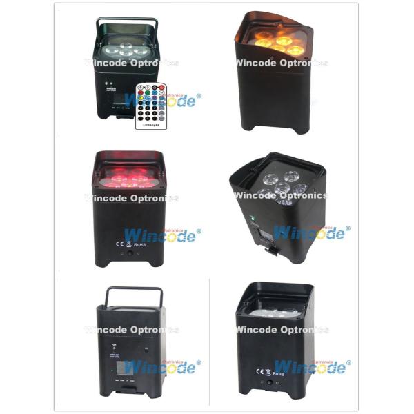 18W RGBAW 6 UV em 1 bateria sem fio cabo a paridade da liberdade de Uplight