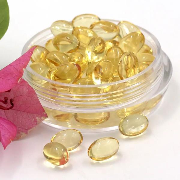 OEM Dietary Supplement private label Cod Liver Oil rich EPA and DHA softgel for food supplement