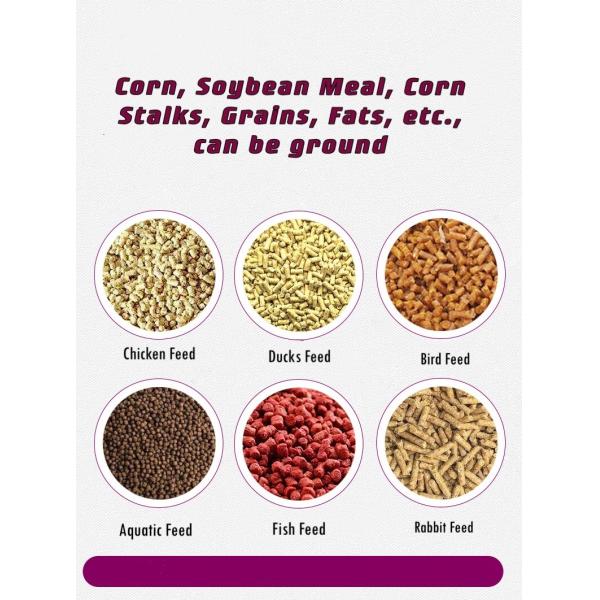 Лепешка питания обрабатывая землю оборудования птицы рыб цыпленка делая машину