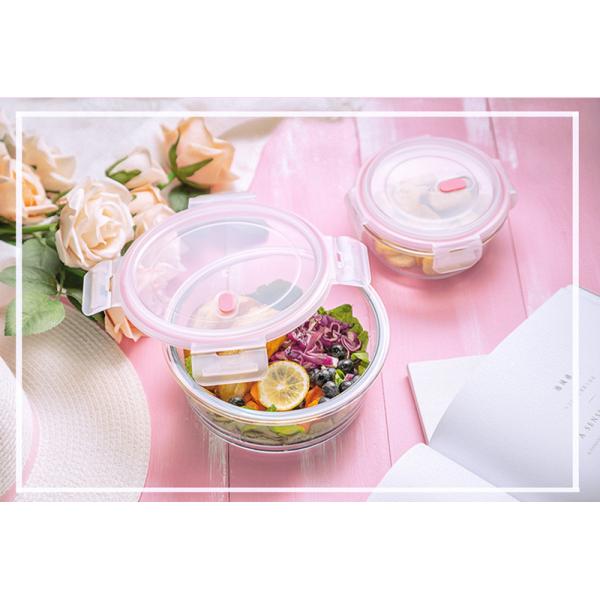 Microwavable пищевой контейнер боросиликатного стекла 950ml