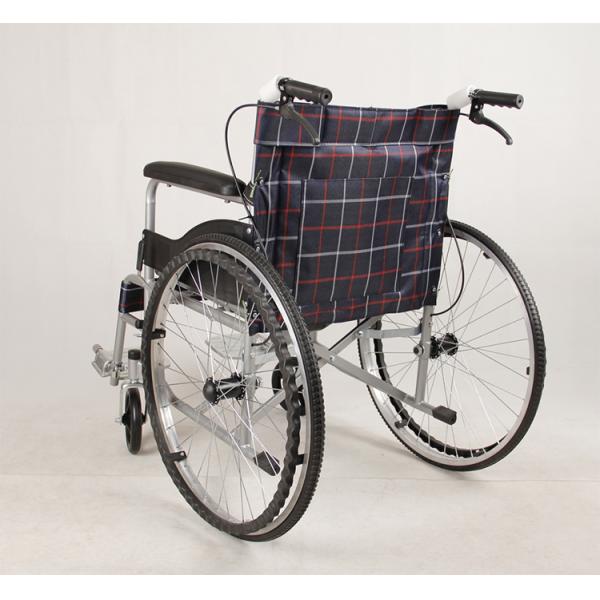 Class I Plaid Wheel Chair Manual Wheelchair ISO13485