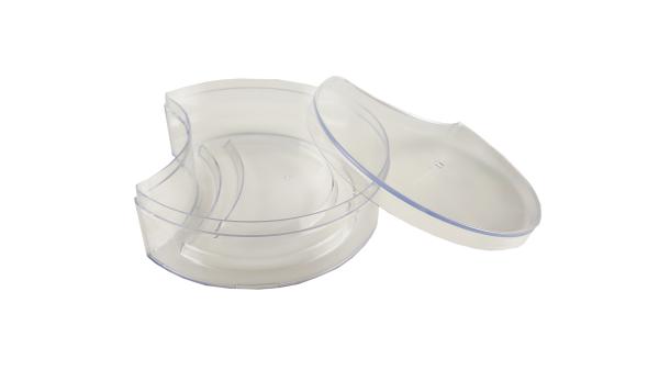 Transparent Customized Size Acrylic box Containers 19.5*13*6.5cm
