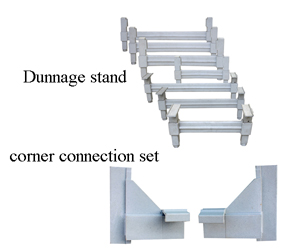 Durable Heavy Duty Plastic Shelving Vented / Slotted Angle Shelving Rust - Proof