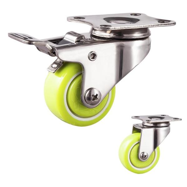Roulettes antirouille d'acier inoxydable de 40mm pour l'appareil électrique