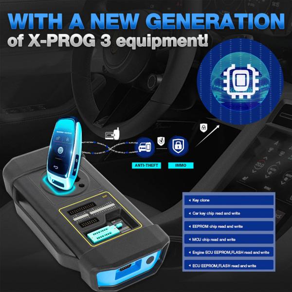 2024 Lançamento X431 IMMO Plus Key Programmer 3-em-1 IMMO Clone Diagnóstico Funções Versão Global