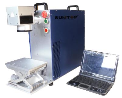 50w Portable Laser Marker, Fiber Laser Marking System For Lamps / Hardware Industry