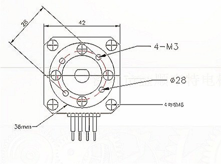 Мотор Arduino 36mm Rosh небольшого высокого вращающего момента PG36-42BY Stepper одобрил