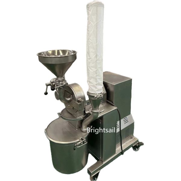 Puffed Corn Kernel Crusher, High-Speed Hammer Mill, Food and Chemical Powder Crusher, Small Powder Crusher, Powder Processing Machine